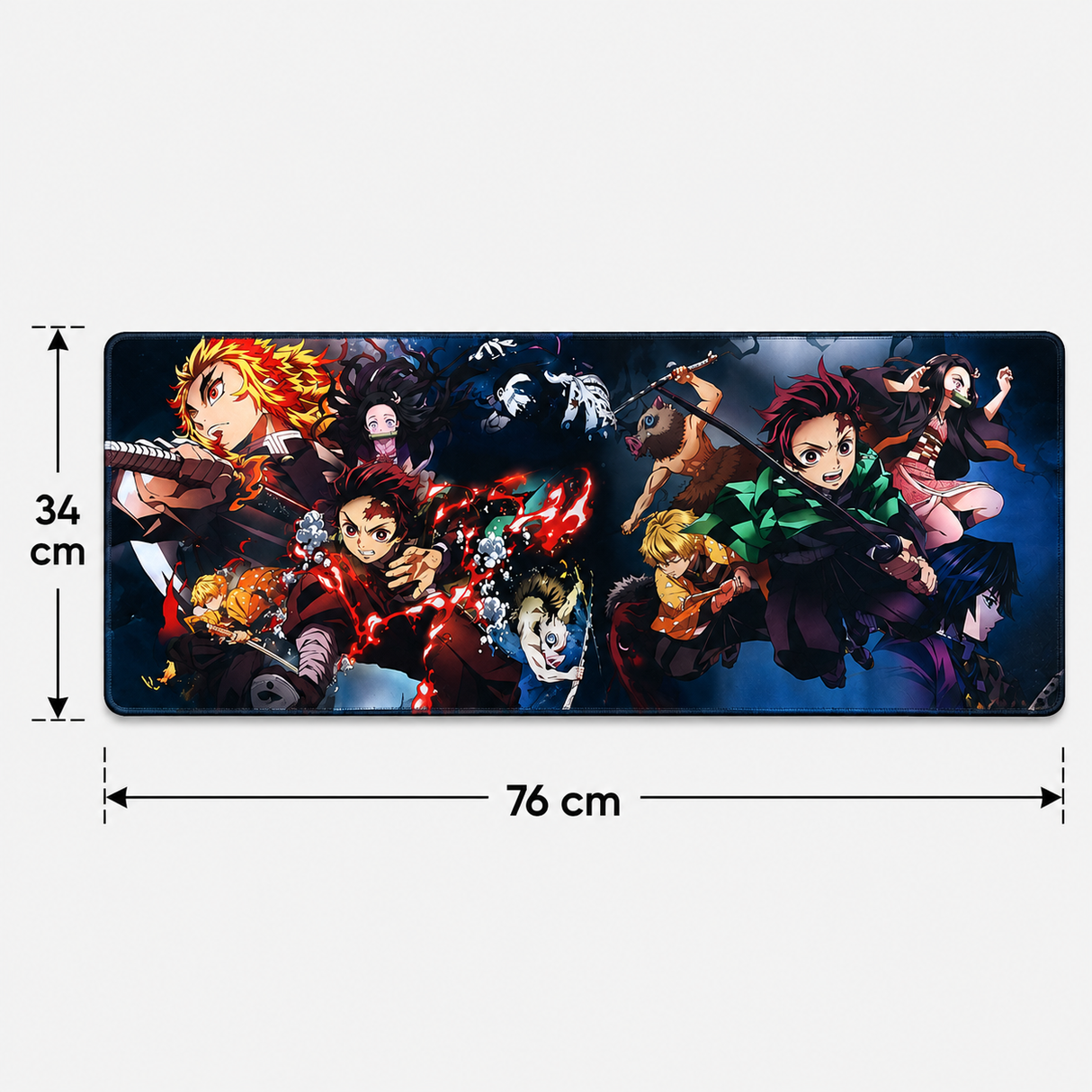 Mousepad de Escritorio Demon Slayer