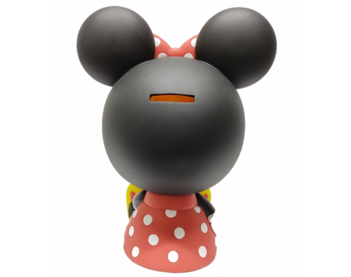 Alcancía de Minnie Mouse– Cartoons Decorativa para Ahorrar (9”)