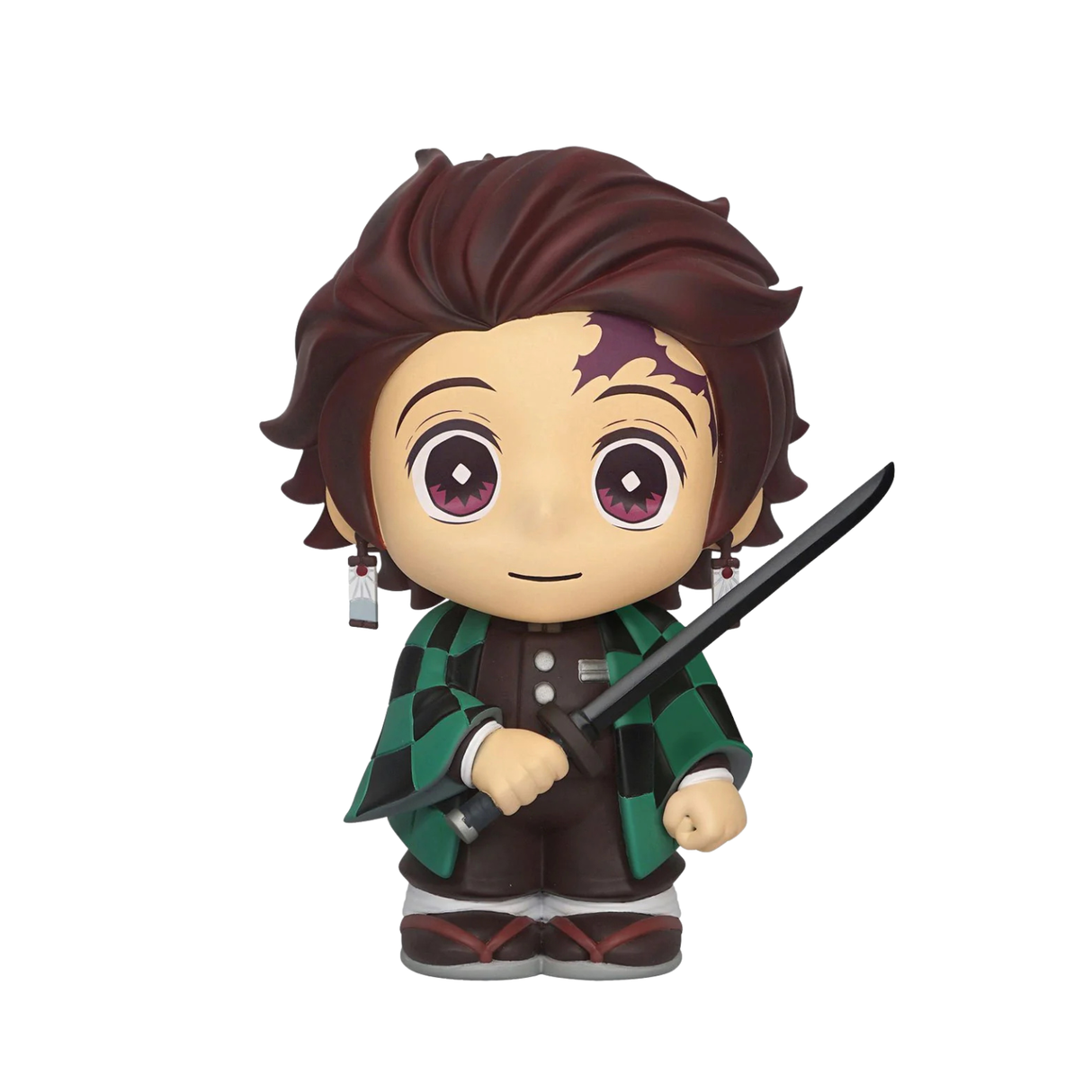 Alcancía de Tanjiro Kamado – Figura Anime Decorativa para Ahorrar (9”)
