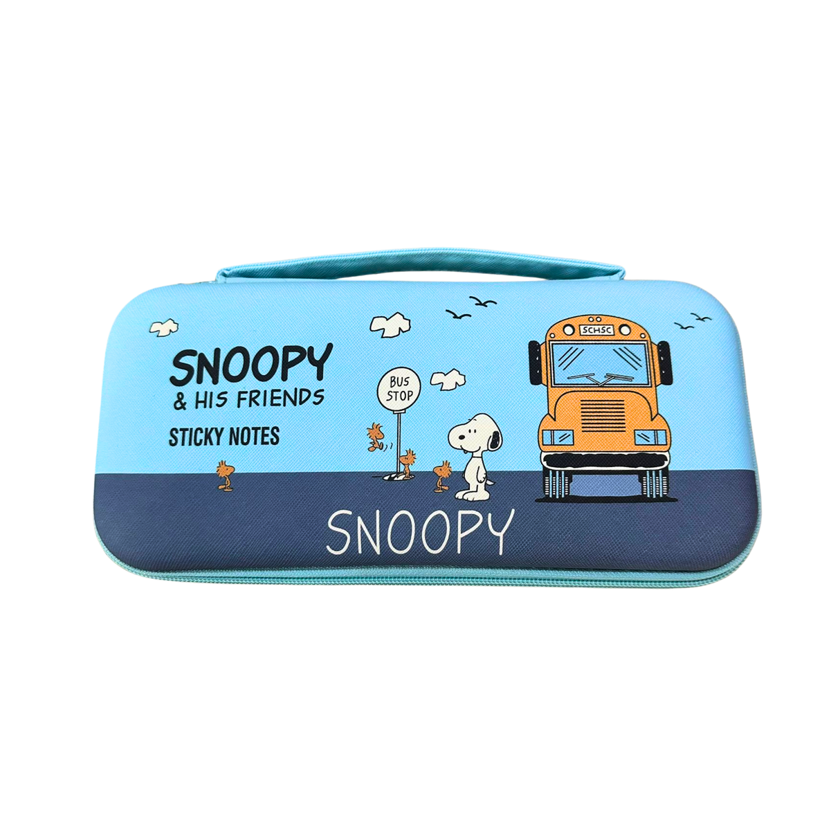 Estuche Snoopy para Nintendo Switch, OLED y Switch Lite – Protector Rígido Antigolpes con Espacio para Juegos (26 x 12 x 4.9 cm)