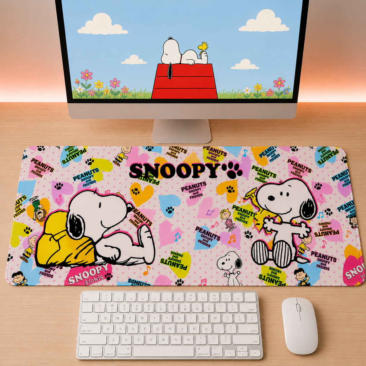Mousepad de Escritorio Snoopy