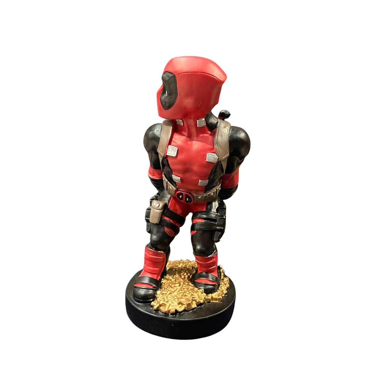 Soporte para Celular y Control Figura Coleccionable Dead Pool (20–23cm) – Organizador de Escritorio Gamer y Geek