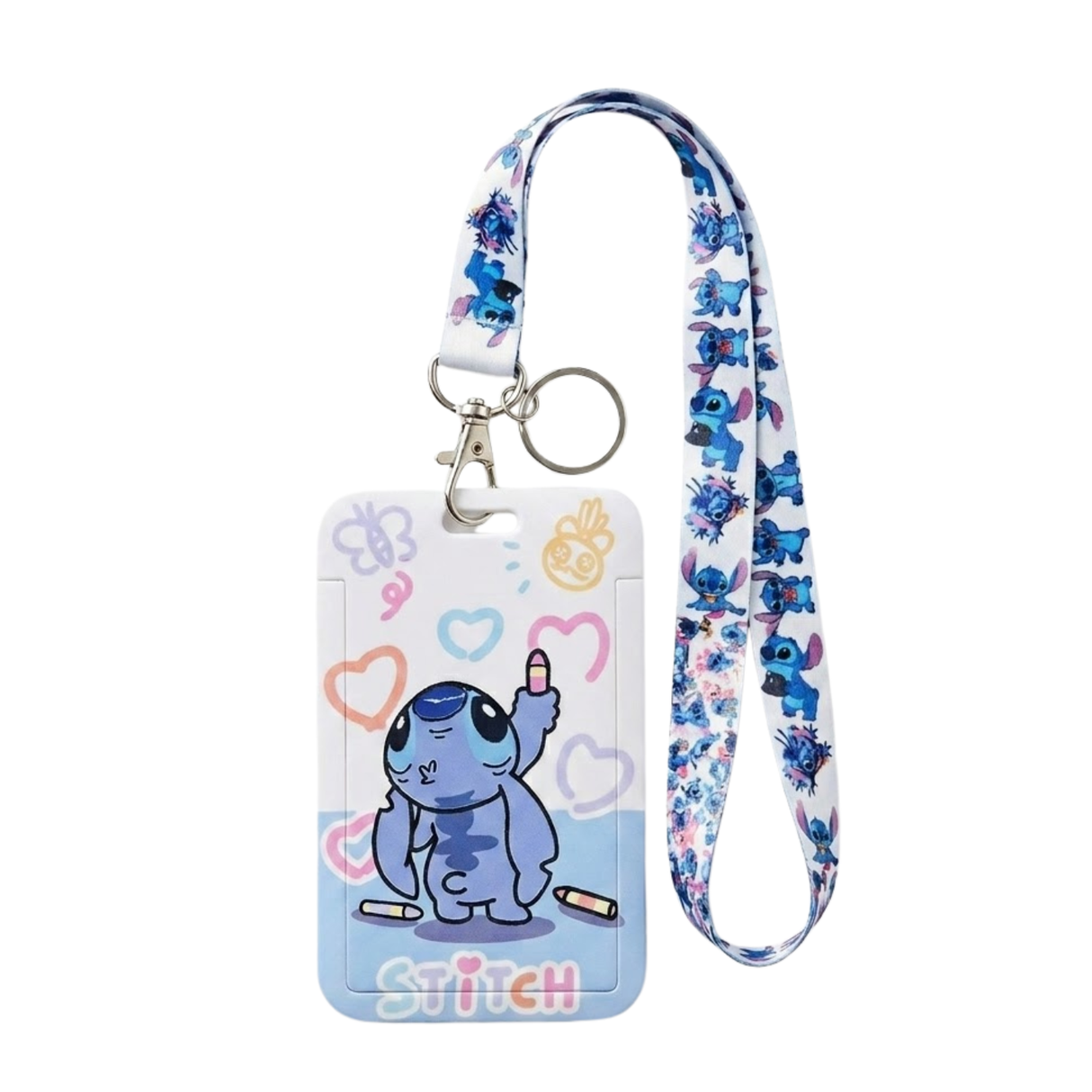 Portacarnet con Lanyard Stitch