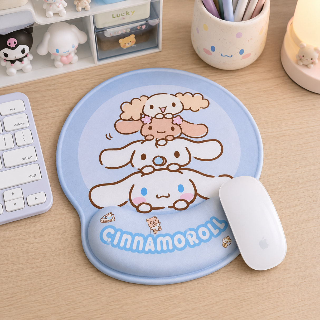 Mouse Pad Cinnamoroll con Almohadilla