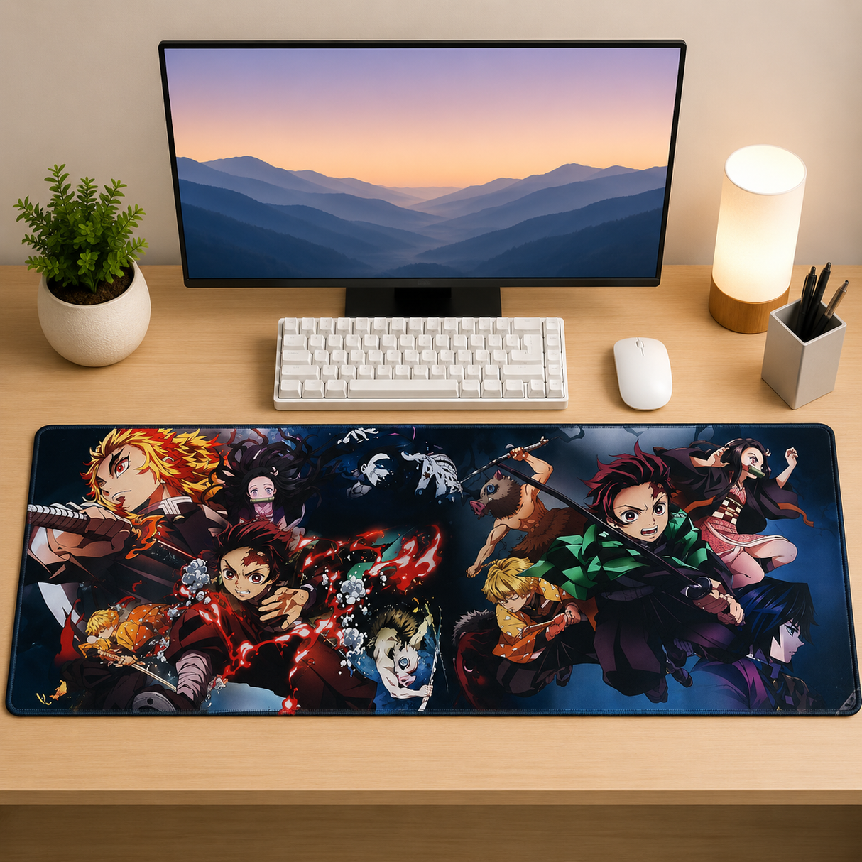 Mousepad de Escritorio Demon Slayer