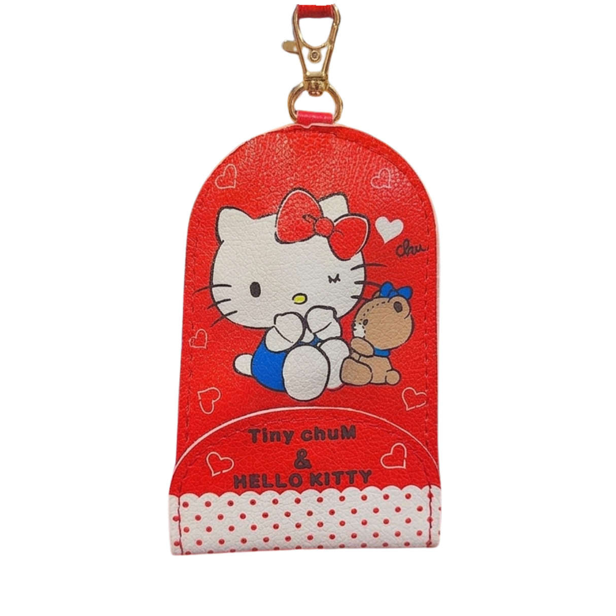 Porta Llaves Hello Kitty Retráctil
