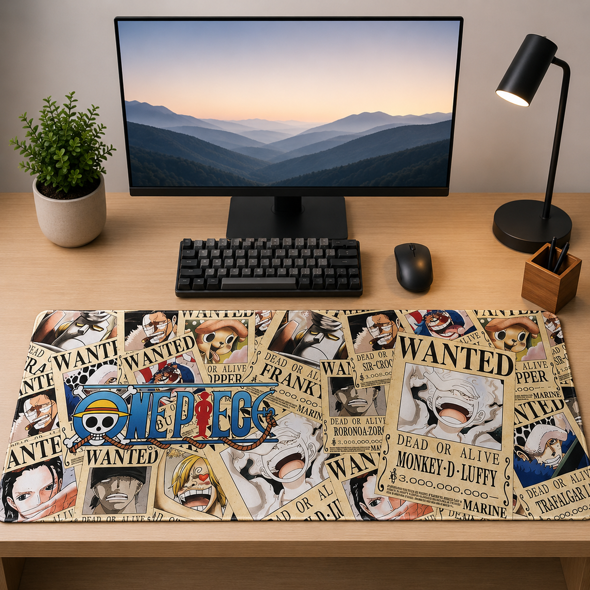 Mousepad de Escritorio One Piece