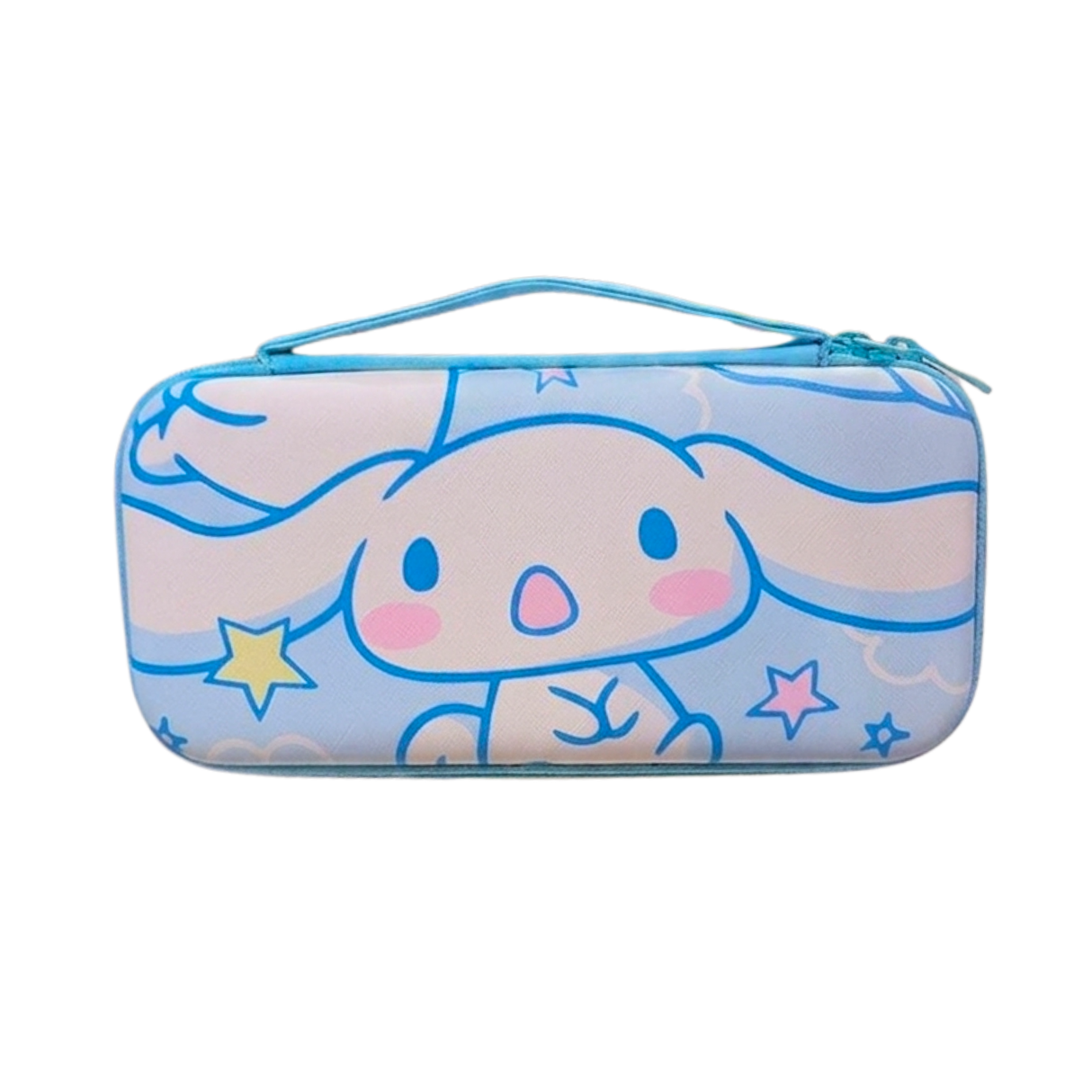 Estuche Cinnamoroll para Nintendo Switch, OLED y Switch Lite – Protector Rígido Antigolpes con Espacio para Juegos (26 x 12 x 4.9 cm)