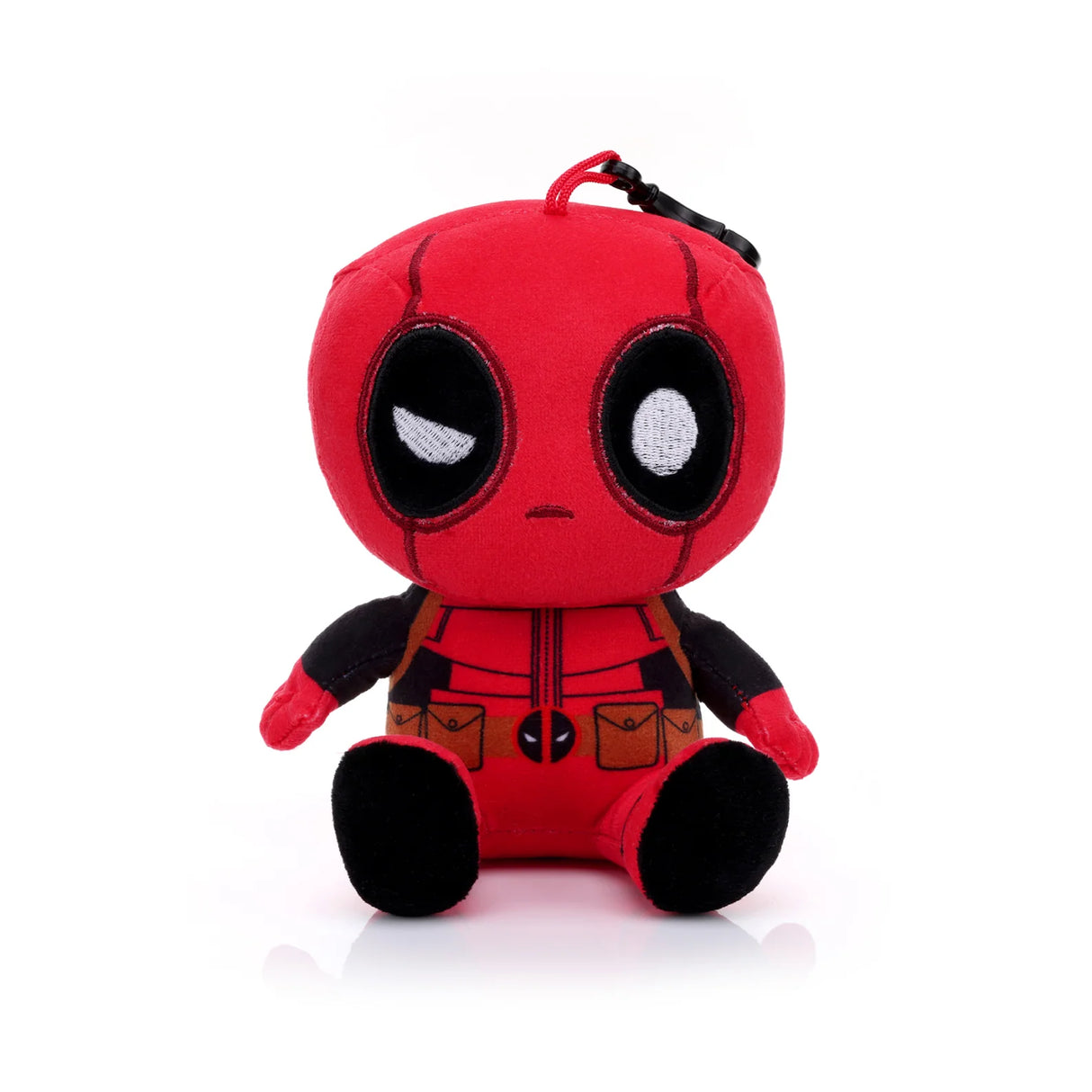 Parlante Bluetooth Temático de Felpa tipo Peluche DeadPool- Bitty Boomers de 5.5 pulgadas