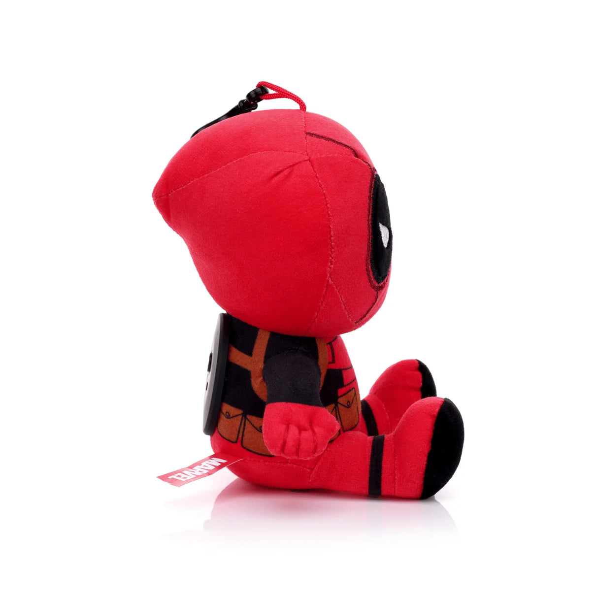 Parlante Bluetooth Temático de Felpa tipo Peluche DeadPool- Bitty Boomers de 5.5 pulgadas