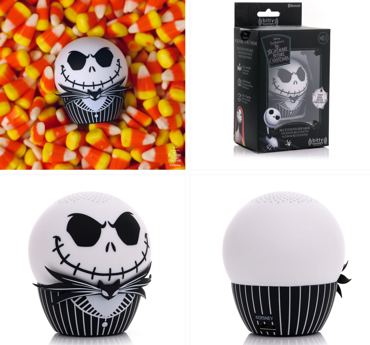 Mini Parlante Temático Jack Skellington