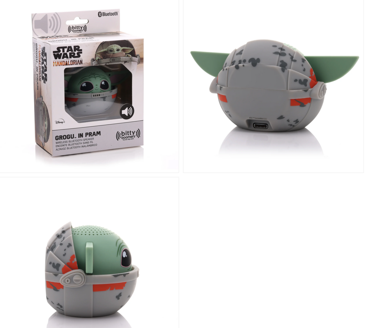 Mini Parlante Temático Grogu (Baby Yoda)