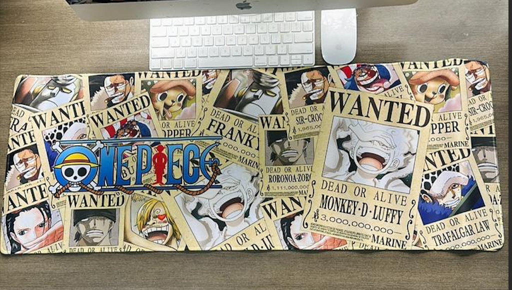 Mousepad Temático Alfombrilla PC Anime One Piece – Tamaño XL