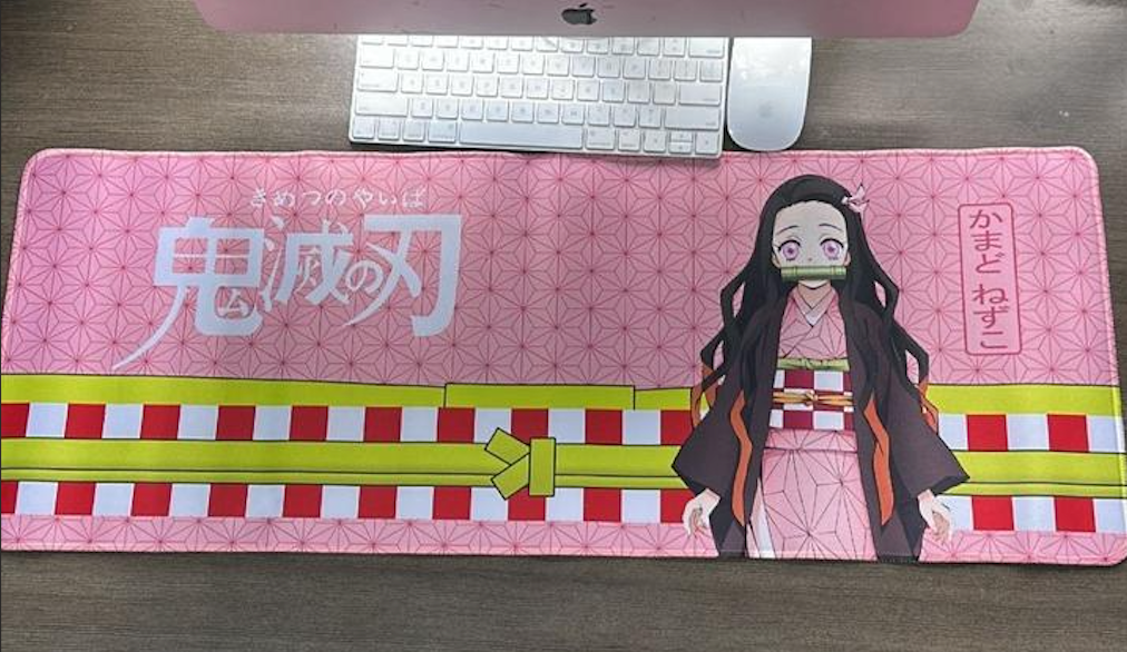 Mousepad Temático Alfombrilla PC Anime Demon Slayer – Tamaño XL