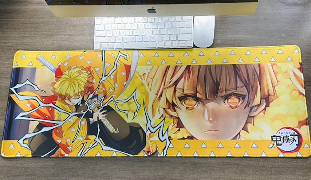 Mousepad Temático Alfombrilla PC Anime Demon Slayer – Tamaño XL