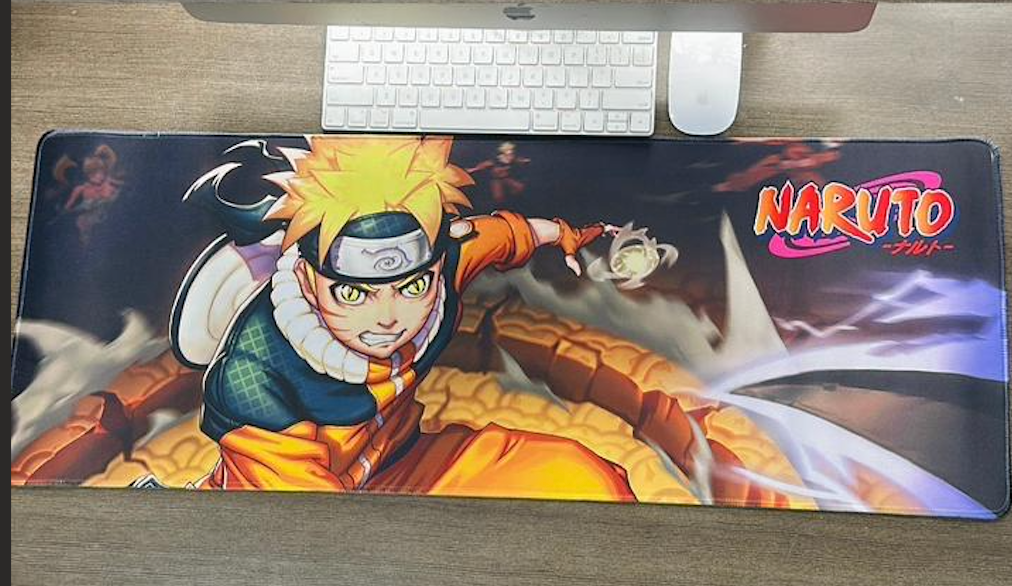 Mousepad Temático Alfombrilla PC Anime Naruto – Tamaño XL