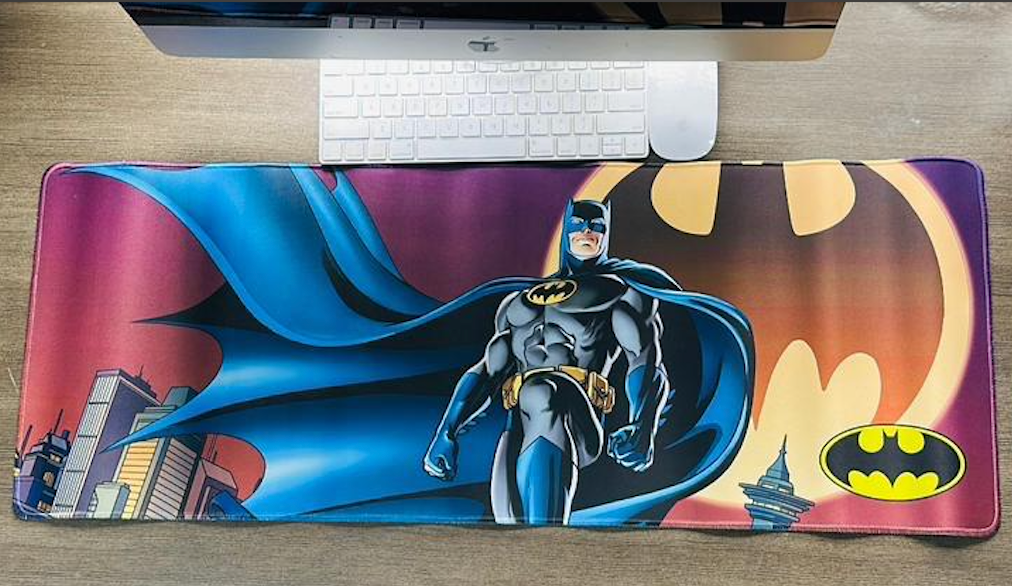 Mousepad Temático Alfombrilla PC- Superhéroes- Batman – Tamaño XL