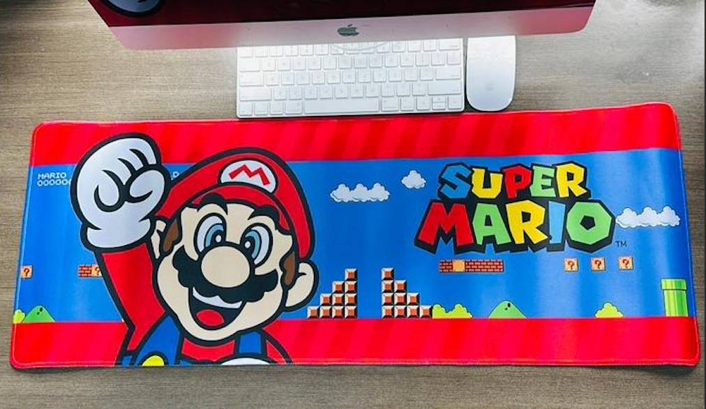 Mousepad Temático Alfombrilla PC-Gaming- Mario Bros– Tamaño XL