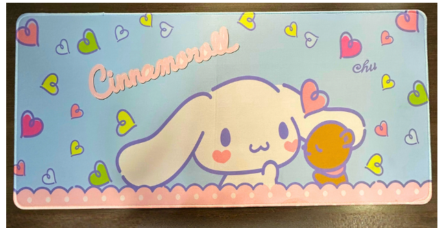 Mousepad Temático Alfombrilla PC-Kawaii- Cinnamoroll – Tamaño XL