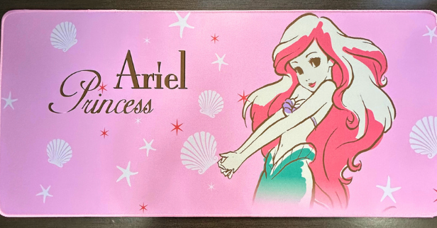 Mousepad Temático Alfombrilla PC- Kawaii – La Sirenita- Tamaño XL