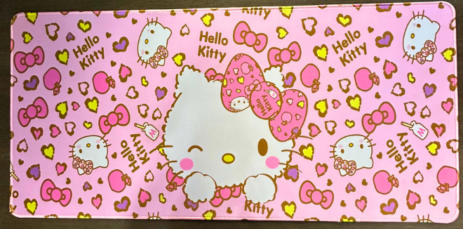 Mousepad Temático Alfombrilla PC-Kawaii- Hello Kitty – Tamaño XL