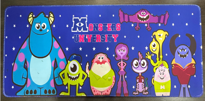 Mousepad Temático Alfombrilla PC- Kawaii – Monsters Inc- Tamaño XL