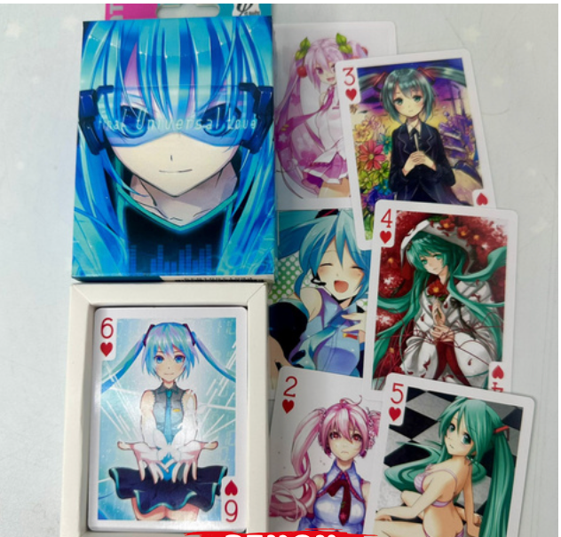 Naipes de Vocaloid (54 Cartas) – Baraja Anime Coleccionable Ideal para Regalo