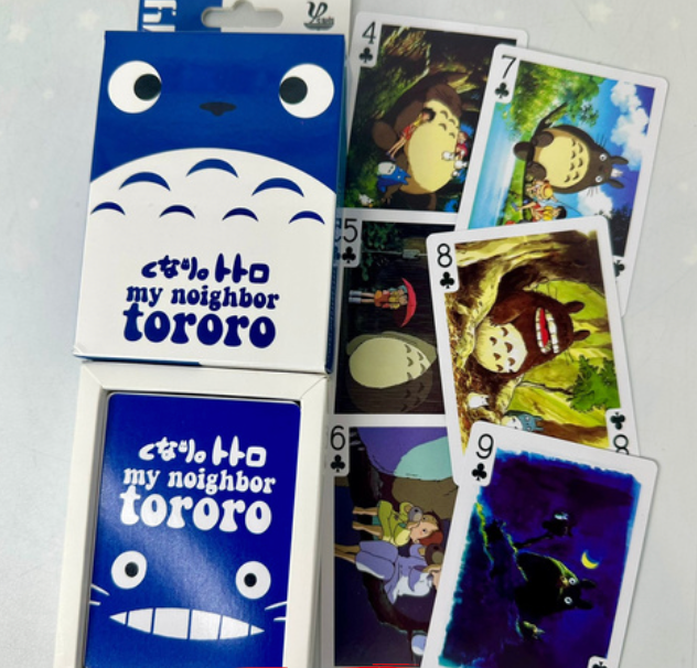 Naipes de Totoro (54 Cartas) – Baraja Anime Coleccionable Ideal para Regalo