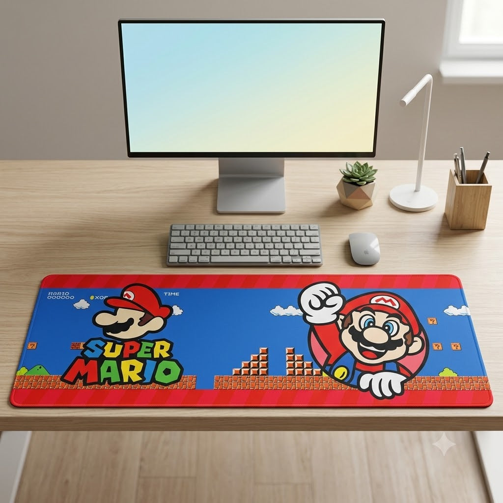 Mousepad de Escritorio Mario Bros