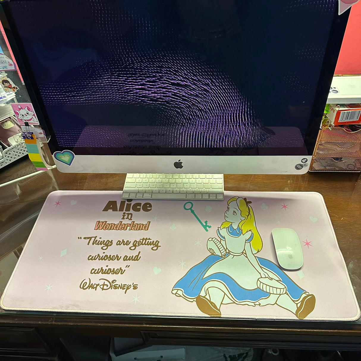Mousepad de Escritorio Alicia