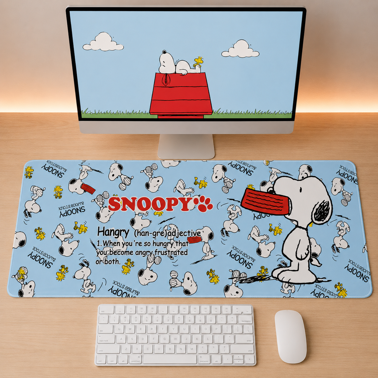 Mousepad de Escritorio Snoopy