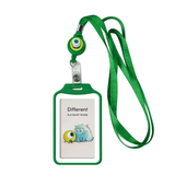 Portacarnet Retráctil con Lanyard Monster Inc