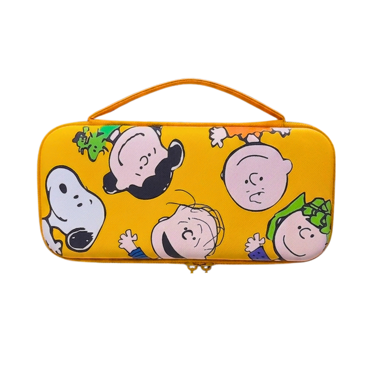 Estuche Snoopy para Nintendo Switch, OLED y Switch Lite – Protector Rígido Antigolpes con Espacio para Juegos (26 x 12 x 4.9 cm)