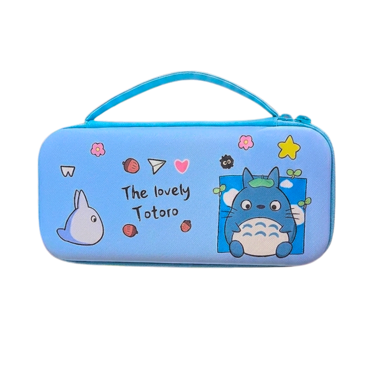 Estuche Totoro para Nintendo Switch, OLED y Switch Lite – Protector Rígido Antigolpes con Espacio para Juegos (26 x 12 x 4.9 cm)