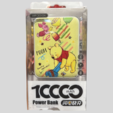 Power Bank Temático Winnie Pooh– Cargador Portátil 10,000 mAH, USB/Tipo-C