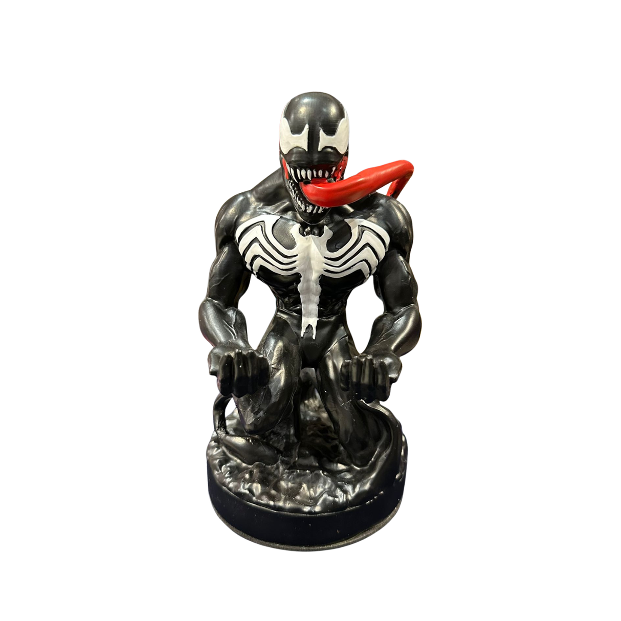 Soporte para Celular y Control Figura Coleccionable Venom (20–23cm) – Organizador de Escritorio Gamer y Geek