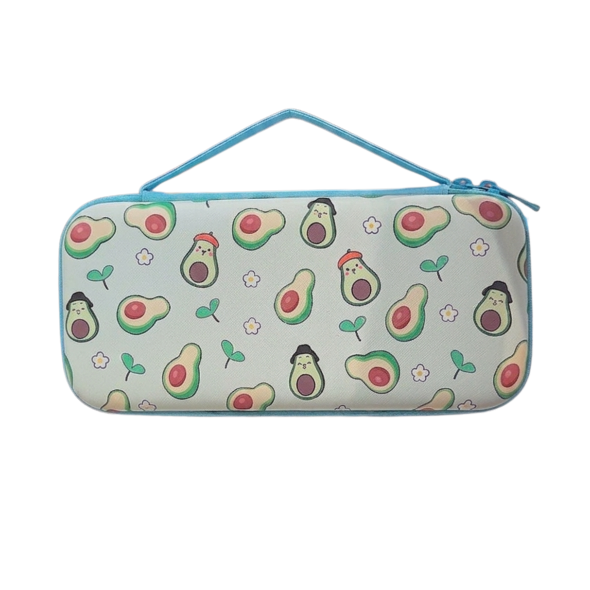 Estuche Aguacate para Nintendo Switch, OLED y Switch Lite – Protector Rígido Antigolpes con Espacio para Juegos (26 x 12 x 4.9 cm)