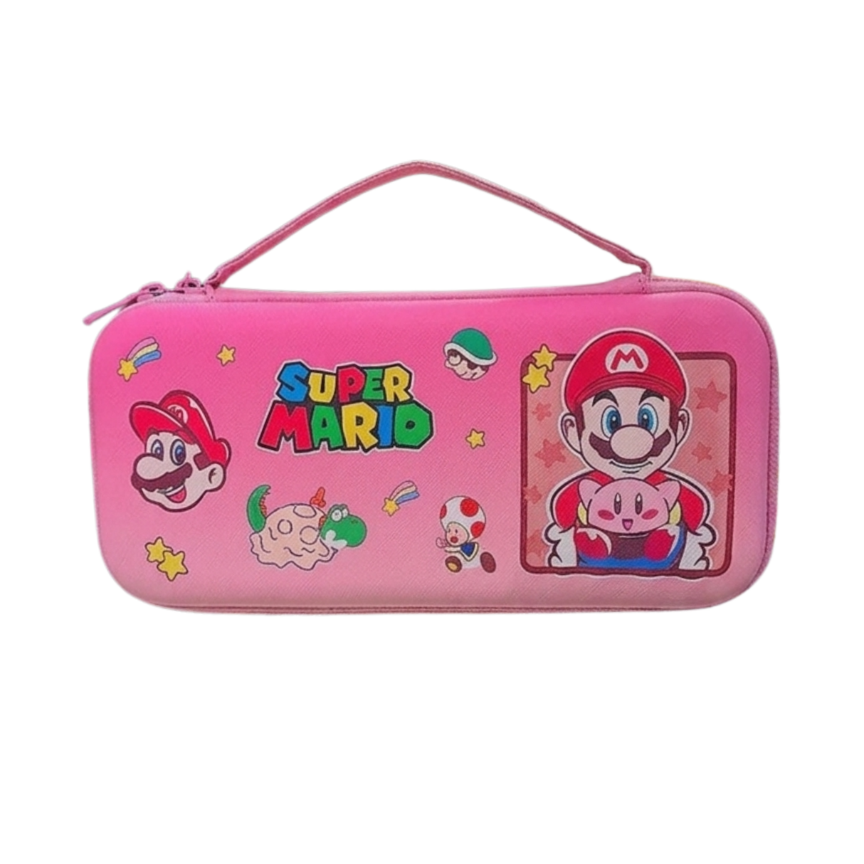 Estuche Mario Bros para Nintendo Switch, OLED y Switch Lite – Protector Rígido Antigolpes con Espacio para Juegos (26 x 12 x 4.9 cm)