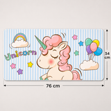 Mousepad de Escritorio Unicornio