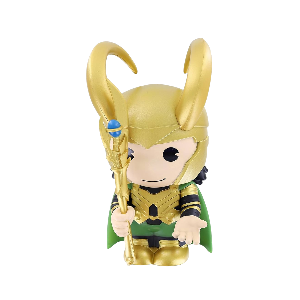 Alcancía de Loki – Figura Super Héroe Decorativa para Ahorrar (9”)