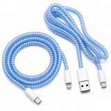 Cable Wrap Azules - Protector para Cables