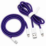 Cable Wrap Morados- Protector para Cables