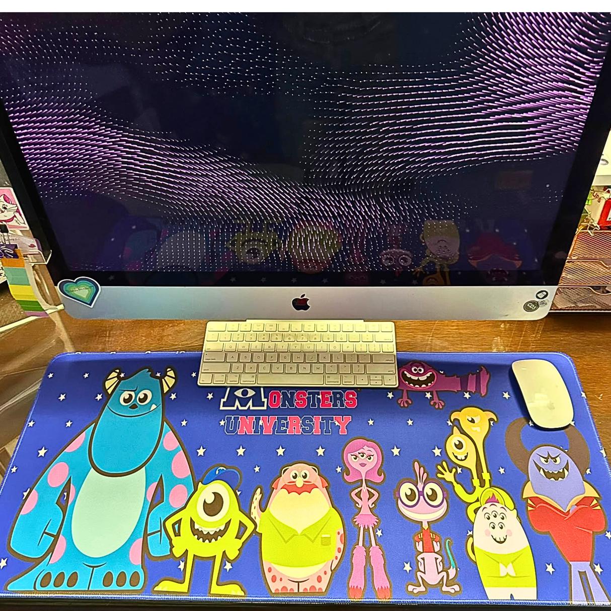 Mousepad de Escritorio Monsters Inc
