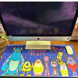 Mousepad de Escritorio Monsters Inc