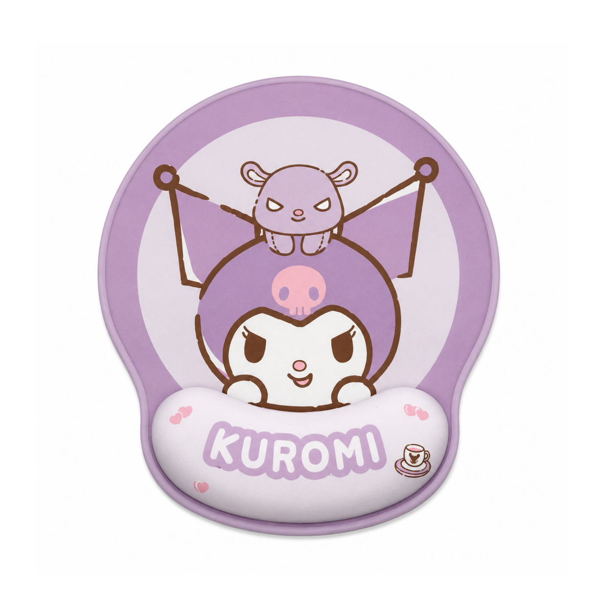 Mouse Pad Kuromi con Almohadilla