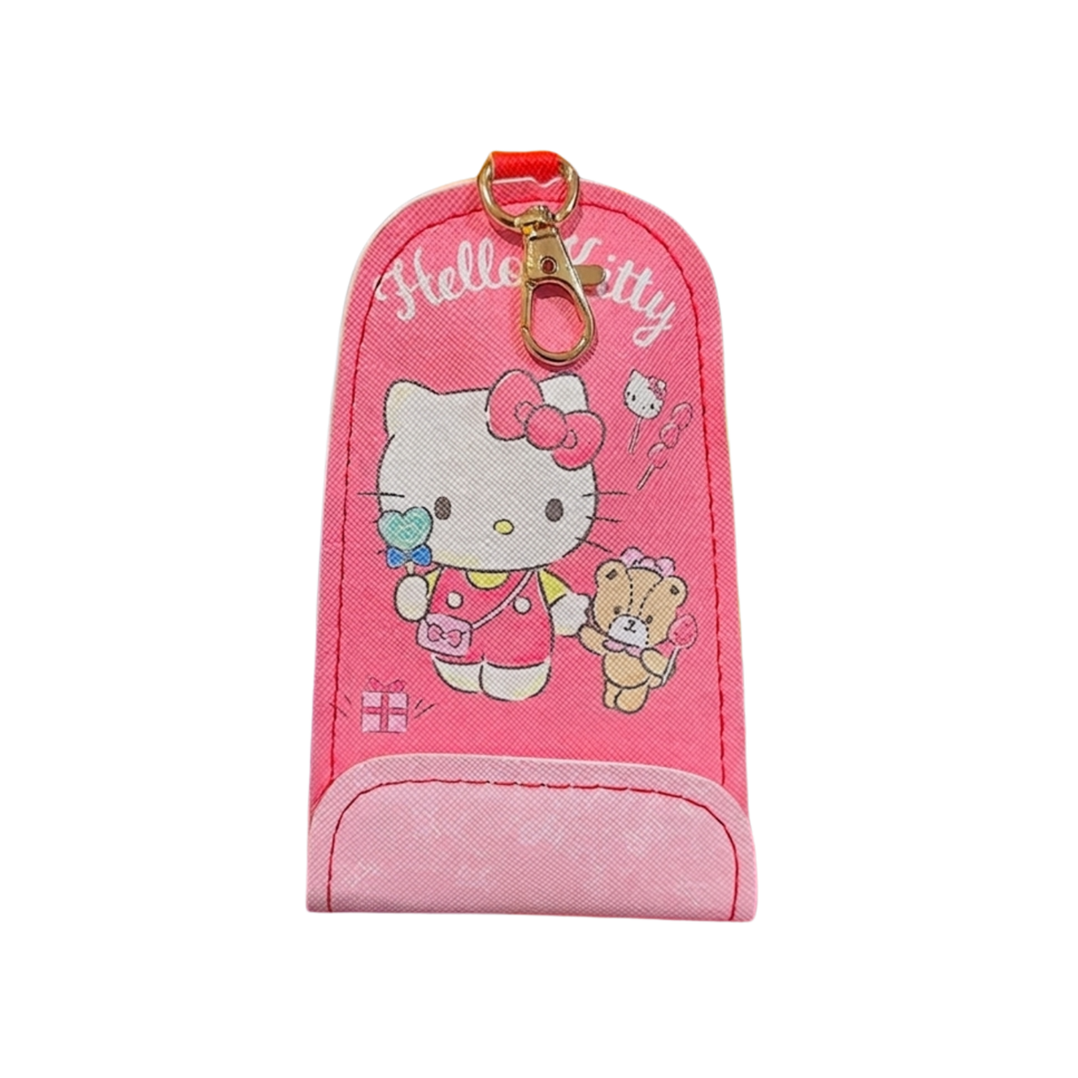 Porta Llaves Hello Kitty Retráctil