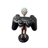 Soporte para Celular y Control Figura Coleccionable Rick and Morty (20–23cm) – Organizador de Escritorio Gamer y Geek