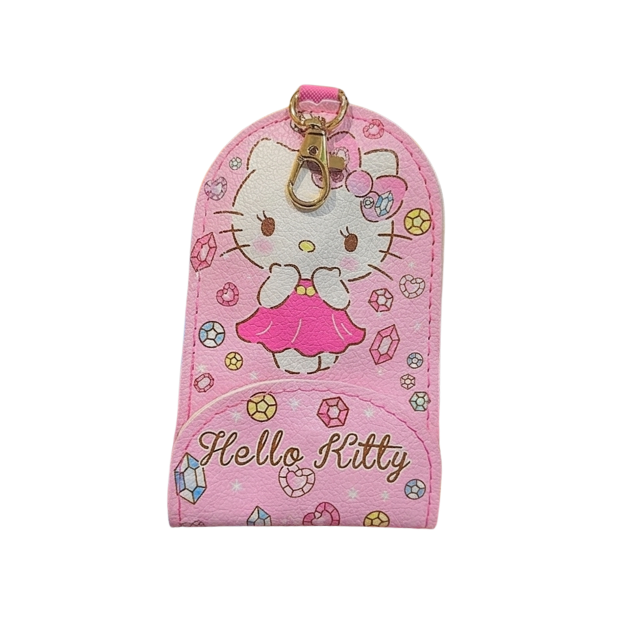 Porta Llaves Hello Kitty Retráctil