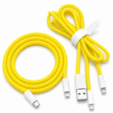 Cable Wrap Amarillos- Protector para Cables