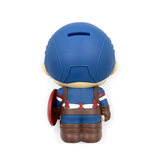 Alcancía de Capitan America – Figura Super Héroe Decorativa para Ahorrar (9”)